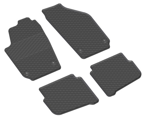 Gummifußmatten set für - set, vw