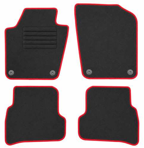 Fußmatten set für polo - vw, 6r