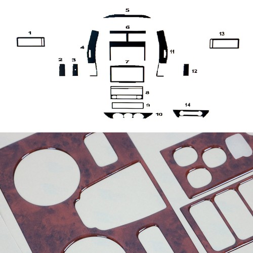 Innenraum dekor cockpit - innenraum, für